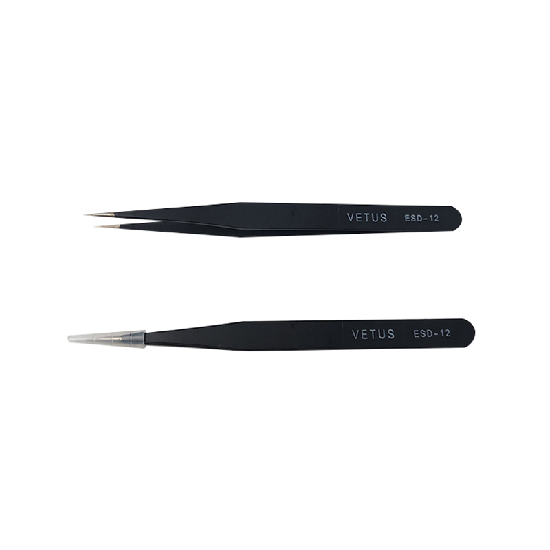 Aliquam Steel anti-static tweezers