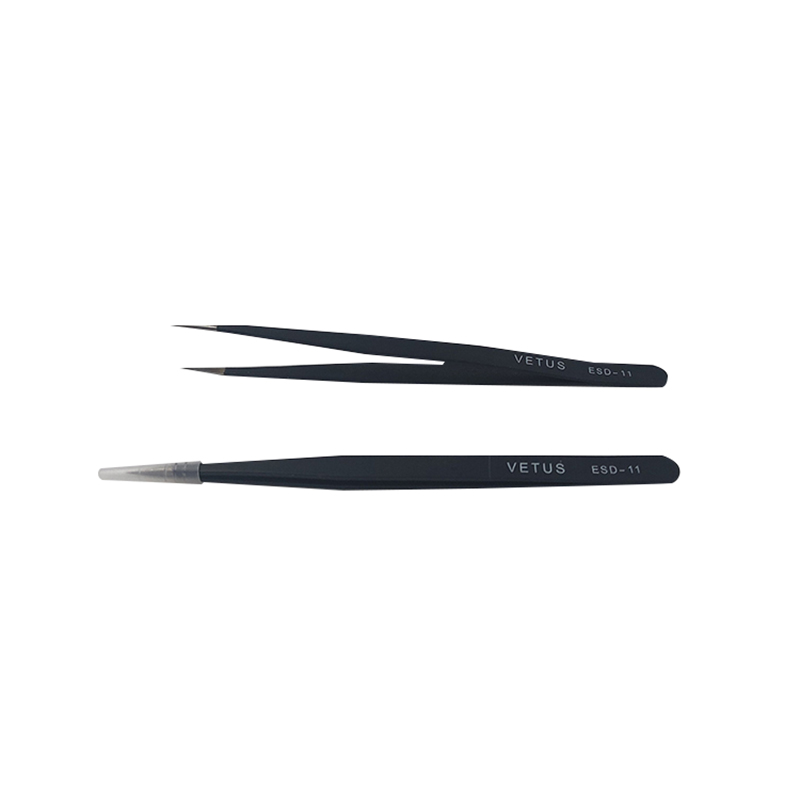 Aliquam Steel anti-static tweezers