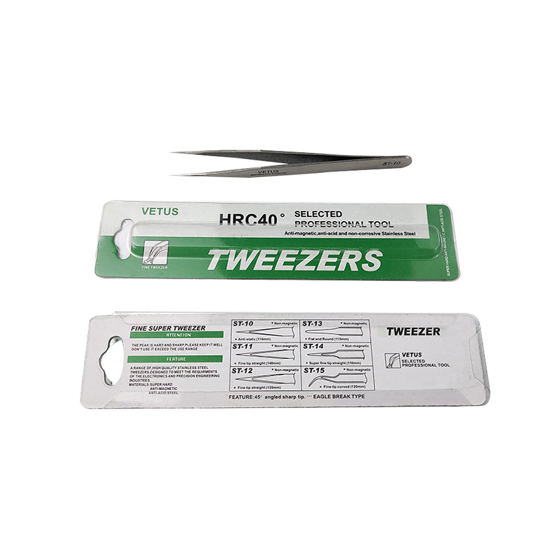 Immaculatam ferro tweezers