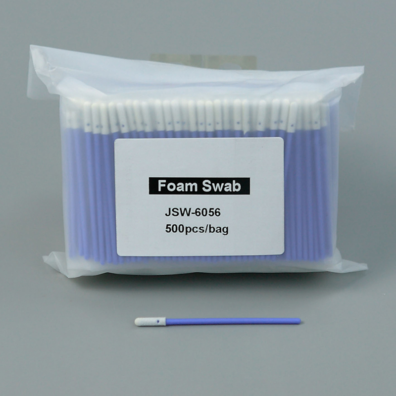 Aperto-cellula spumam tip swabs
